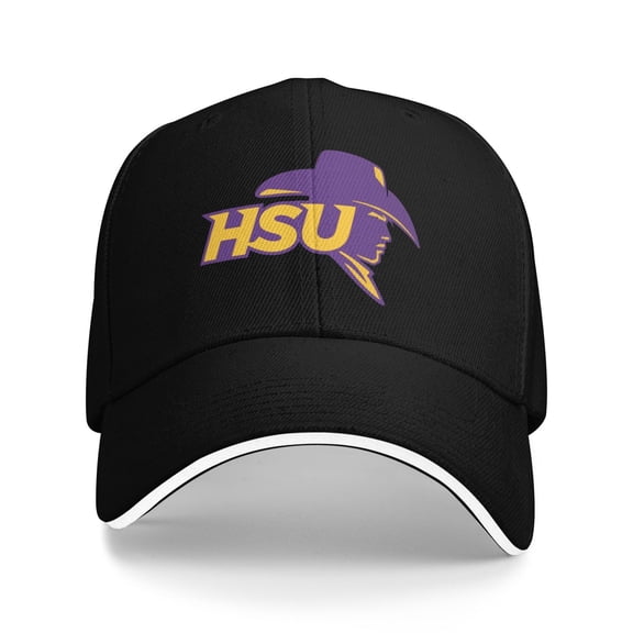 Hardin-Simmons University Unisex Sandwich Cap Classic Baseball Capunisex Adjustable Casquette Dad Hat