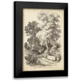 thumbnail image 1 of Harding, J.D. 11x14 Black Modern Framed Museum Art Print Titled - Noble Tree I, 1 of 5