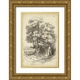 thumbnail image 1 of Harding, J.D. 13x18 Gold Ornate Wood Framed with Double Matting Museum Art Print Titled - Noble Tree II, 1 of 4