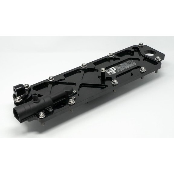 Harding Performance Lightweight AFM/DOD Conversion Valley Cover - Fits 2015+ GM Gen V LT4 6.2L Engines - AFM Conversion Billet Cover for Supercharged LT Platforms