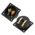 Hardline 2 Pcs The Plug Speaker with Screws Wire Connector Speaker