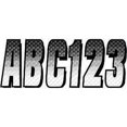 thumbnail image 1 of Hardline Boat Lettering Registration Kit 3 in. - 300 White/Black, 1 of 2