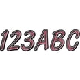 thumbnail image 1 of Hardline Boat Lettering Registration Kit 3 in. - 400 Burgundy/Black, 1 of 3