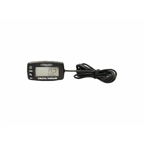 Hardline Products HR80622, Hourmeter-Tachometer Up to 8Cyl