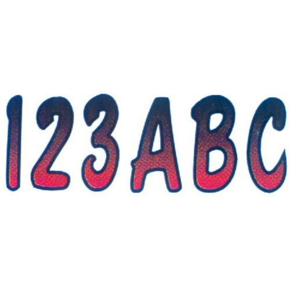 Hardline Products Repug200 Red/Purple Number Factory Matched Registration Kit