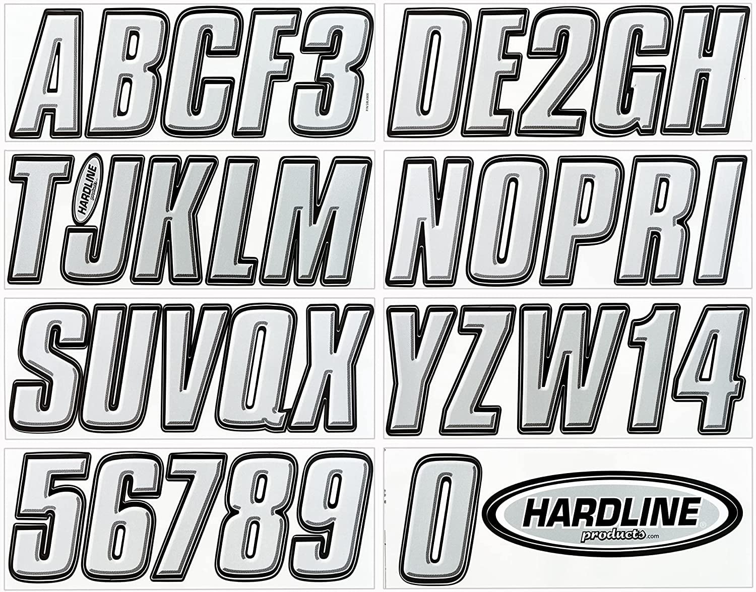 Hardline Products SIBLK800 Series 800 Factory Matched 3Inch Boat