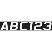 Hardline Products WHI700EC 700 Series 3 in. Letter-Number Kit - White