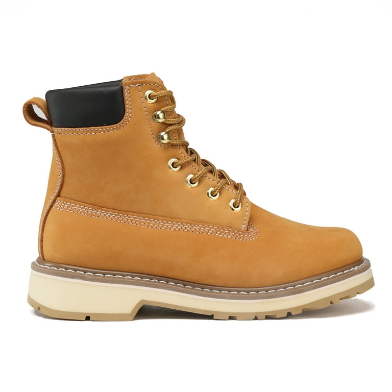 DieHard Men\'s Soft Toe Nubuck Leather Non-Slip Work Boots - 6\