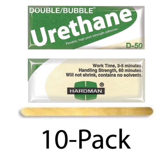 Hardman Double Bubble(04022)Urethane Green/Beige-Label D50 High Shear Packets
