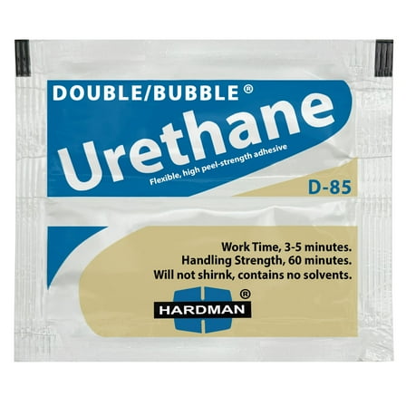 Hardman Double Bubble Blue Urethane D-85 Semi-Rigid Epoxy - 04023 (5 Pack)