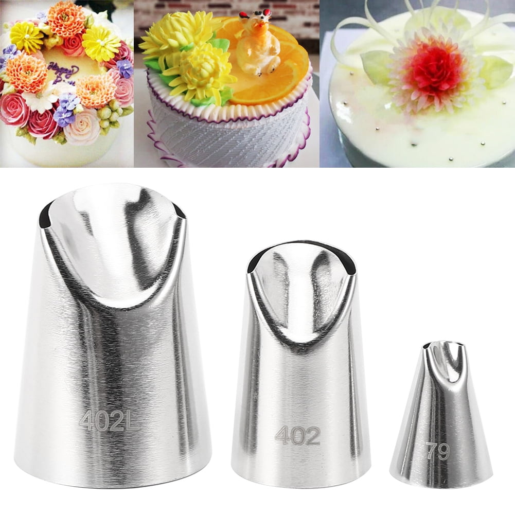 Hardness Stainless Steel Pastry Nozzles, Durable In Use Pastry Nozzle