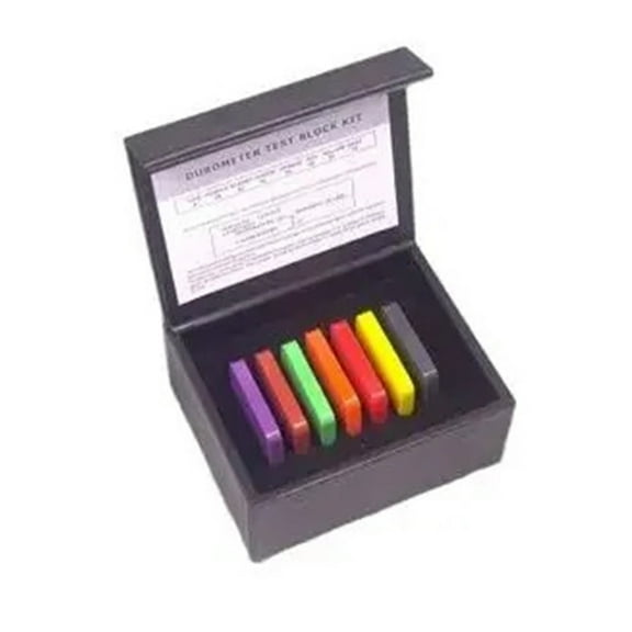 Hardness Test Block Type A for Durometer/ Rubber Hardness Tester/Hardness Test Block Kit ,Convenient to Use