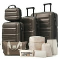 thumbnail image 1 of Hardshell ABS Luggage Set - Carry-On Suitcases with Dual Spinner Wheels,Check-In Sizes for Travel & Business, 1 of 8