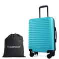 thumbnail image 1 of Hardshell Carry on Luggage 20" Lightweight Hardside Suitcase with Spinner Wheels.(Light Blue), 1 of 6