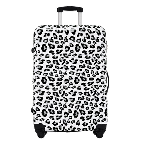 Hardshell Luggage Set 3pc: Lightweight Spinner Suitcase with TSA Lock, 20/24/28" Expandable Rolling Travel Suitcases, PC Material, Black