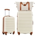 thumbnail image 1 of Hardshell Luggage Sets 2Pcs + Bag Spinner Suitcase with TSA Lock Lightweight 20" + 28", 1 of 8
