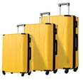 thumbnail image 1 of Hardshell Luggage Sets 3 Pcs Spinner Suitcase with TSA Lock Lightweight 20''24''28'', 1 of 12