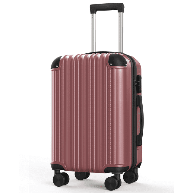 "Lightweight Hardside Spinner Luggage, 20"" Carryon Baggage, Durable