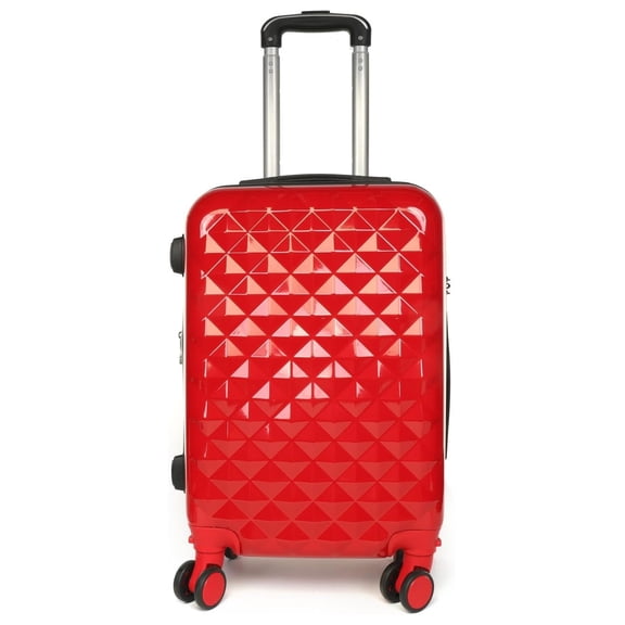 Hardside Expandable Spinner Wheel,Luggages, Teal, 20" Carry-On (RED)