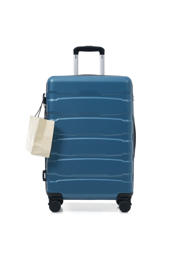 Hardside Luggage 28 Inch Hardshell ABS Checked Luggage, Durable Expandable Travel Suitcase with Spinner Wheels, TSA Lock,Hardside Suitcase