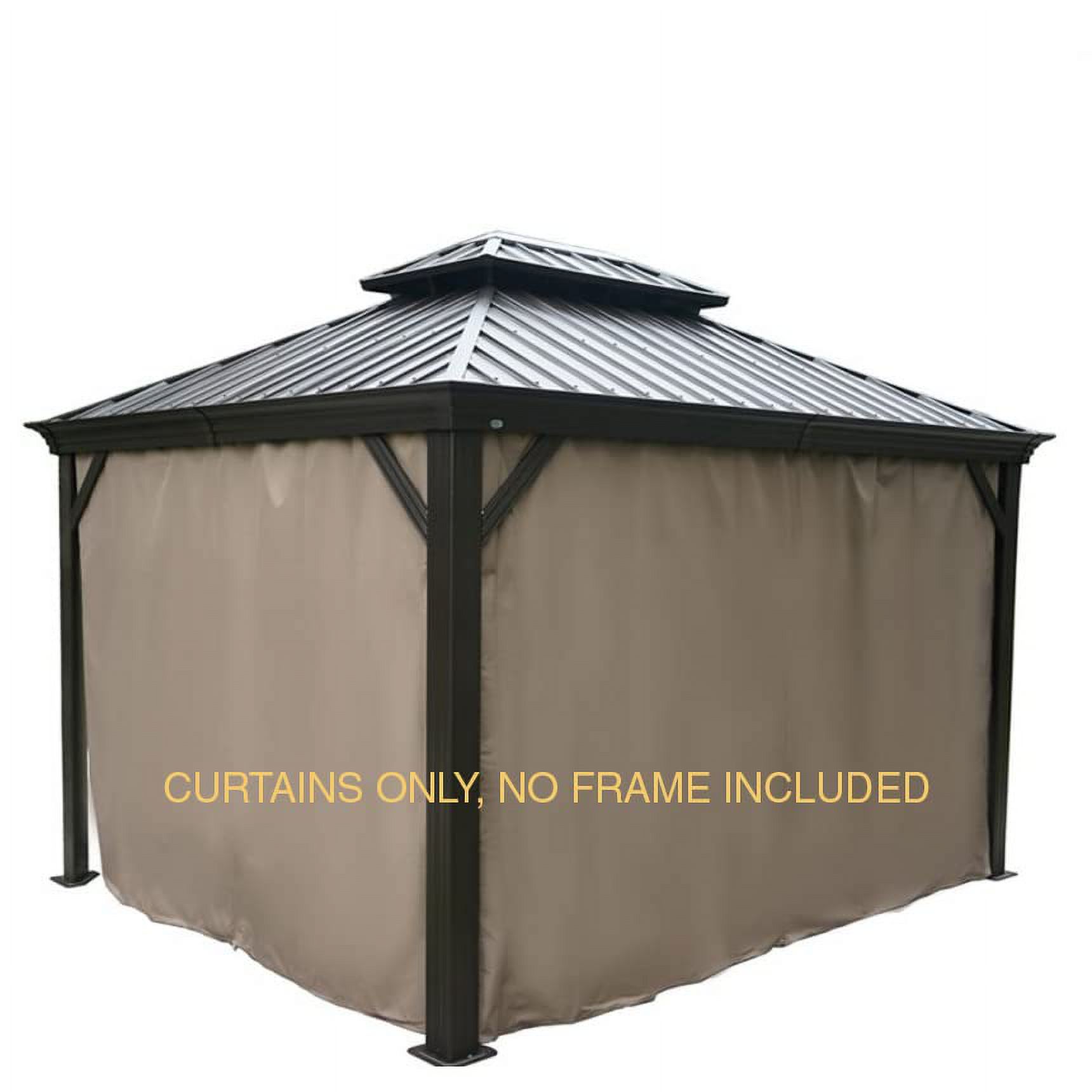 Hardtop Gazebo Privacy Curtain Sidewall (For For Alexander, Caesar