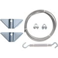 Hardware 851362 AntiSag Gate Kit, Hardware Kit, Steel, Zinc Plated