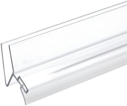 Hardware 95 Inch Frameless Shower Door Side H-Jamb Seal, Glass Shower