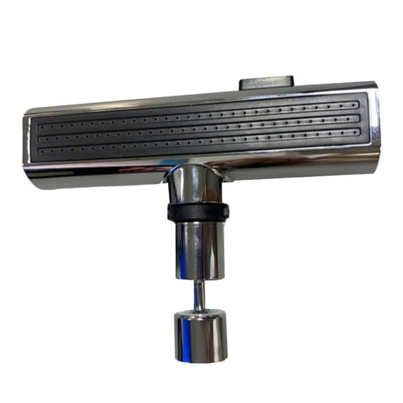 Hardware Adapter Plertrvy Clearance, Universal Rotating Aerator Faucet (4-Way Tap), 360° Kitchen Faucet Stainless Steel Adjustable Height Pull Out Tube Faucet(1X Faucet), Clearance Sale