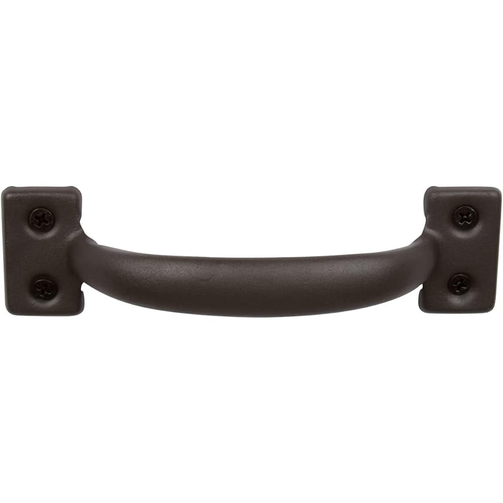 Hardware BD0129 6.5 Inch Barn Door Pull Handle In Bronze, Barn Door