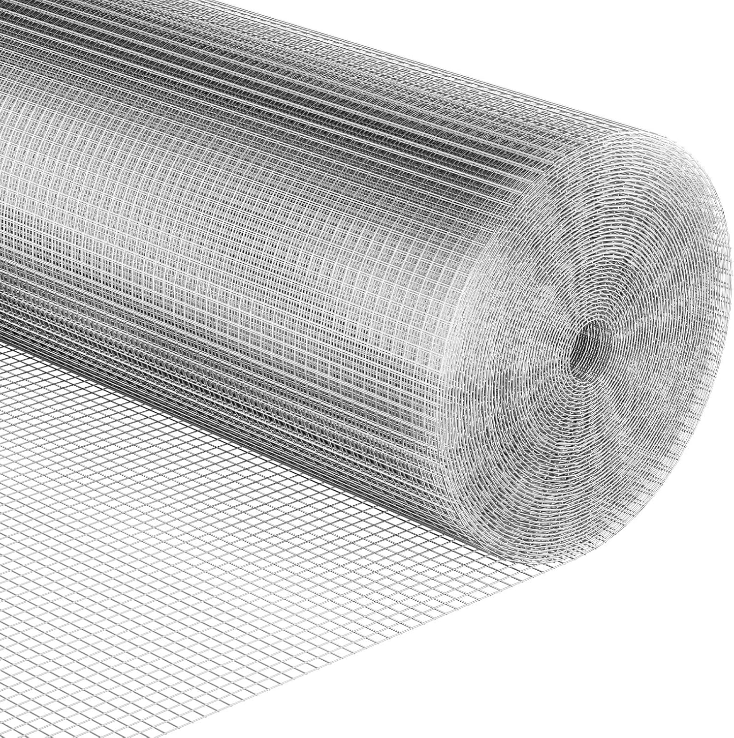 Hardware Cloth 1/2 inch 48 x 50 ft 19 Gauge - Hot Dip Galvanized After ...