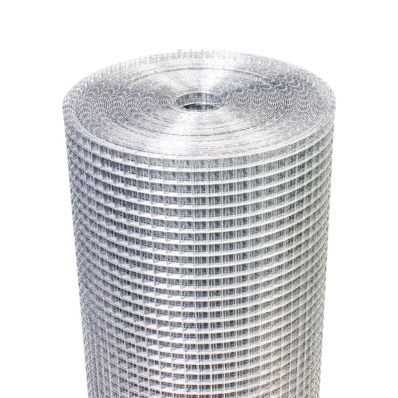 FunMay Hardware Cloth 1/4 Inch 23 Gauge 36in x 100ft Metal Wire Mesh Fencing Poultry Netting