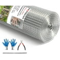 Hardware Cloth 1/4 Inch 48 x 100 ft 23 Gauge, Hot Dipped Galvanized