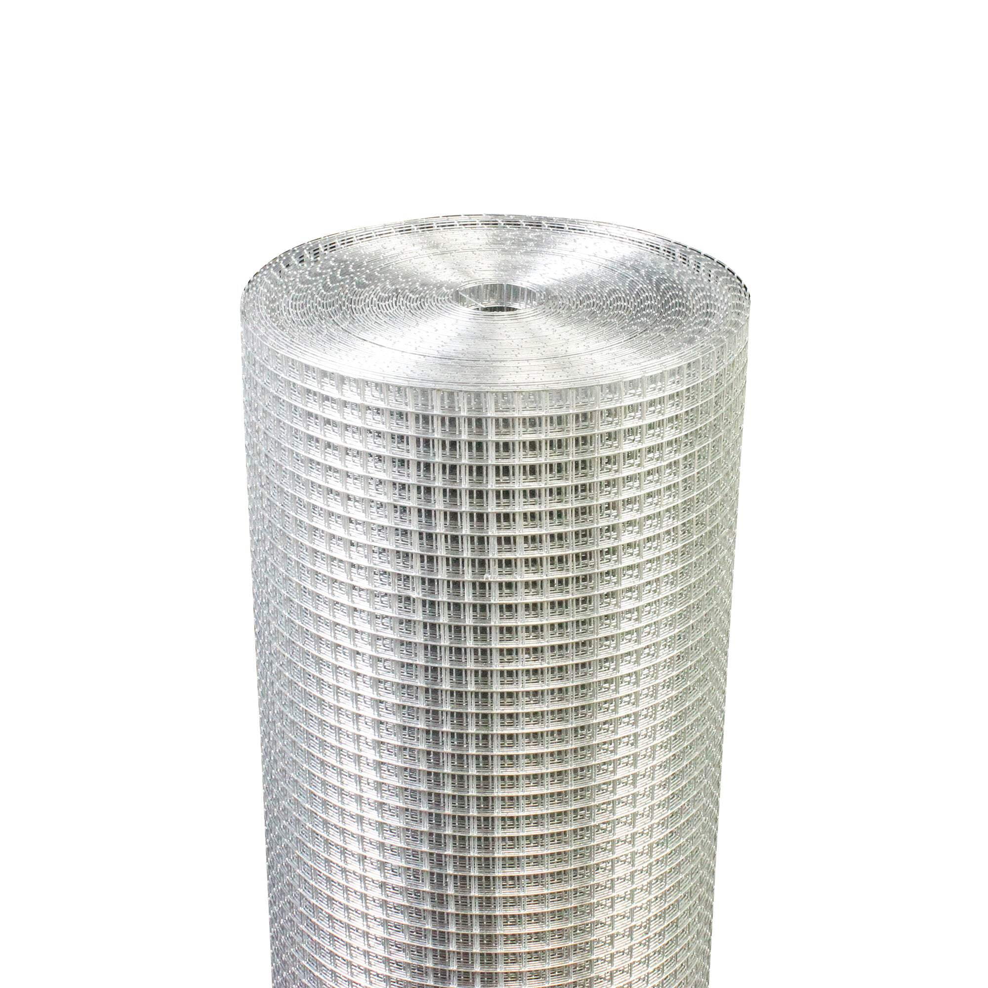 Hardware Cloth 1 4 Inch 48In X 100Ft 23 Gauge, Hot Dip Galvanized After