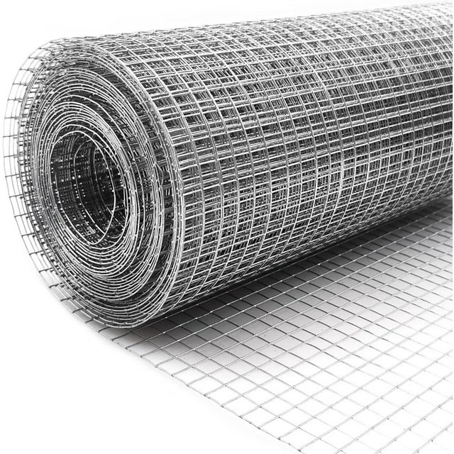 Hardware Cloth 1/4 Inch Galvanized Wire Mesh Roll 8 Inch x 20 ft (23GA