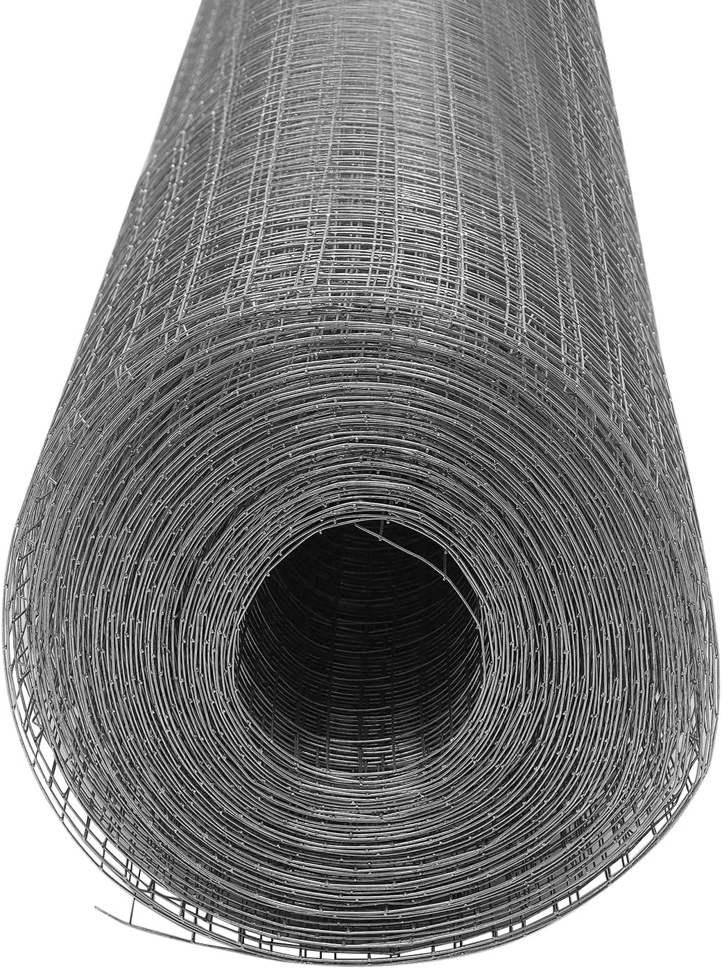 Hardware Cloth 1/4 inch, 48 in x 100 ft Galvanized After Welding Square Chicken Wire Welded