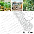 thumbnail image 1 of Hardware Cloth, 13.7inx39.3in Chicken Wire Mesh, Wire Mesh Netting Wire Garden Wire Netting Fence Wire Craft Projects and Home Decors Rabbit Netting Fencing Cages Aviary Plant Craft Projects, 1 of 1