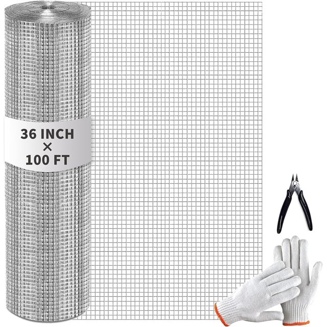 Hardware Cloth, Linor 19 Gauge Thick Square Galvanized Chicken Wire