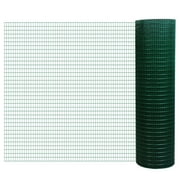 Hardware Cloth, PVC Coated Wire Mesh Fence Roll for Aviary, Chicken Coop, Rabbit Hutch, Garden & Animal Protection
