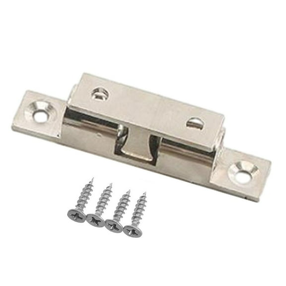 Hardware Door Touch Cabinet Cupboard Double Ball Brass Filing Ountertops Switch Buckle For Furniture Cabinet Doors