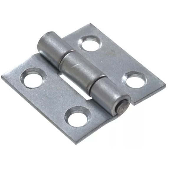 Hardware Essentials 851721 Cd-Light Narrow Hinge Fixed Pin 1.5In Zinc