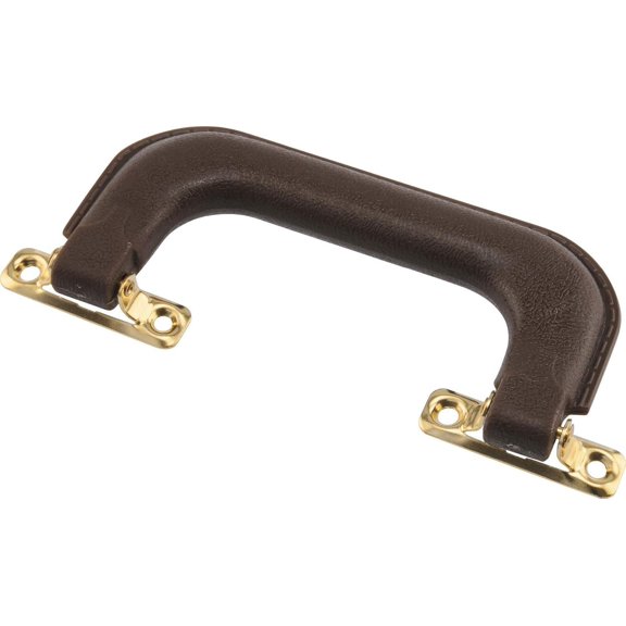 Hardware Essentials 852408 Luggage Handles 6" Brown