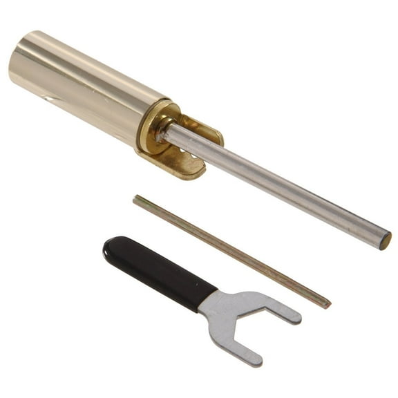 Hardware Essentials Satin Brass Hinge Pin Door Closer