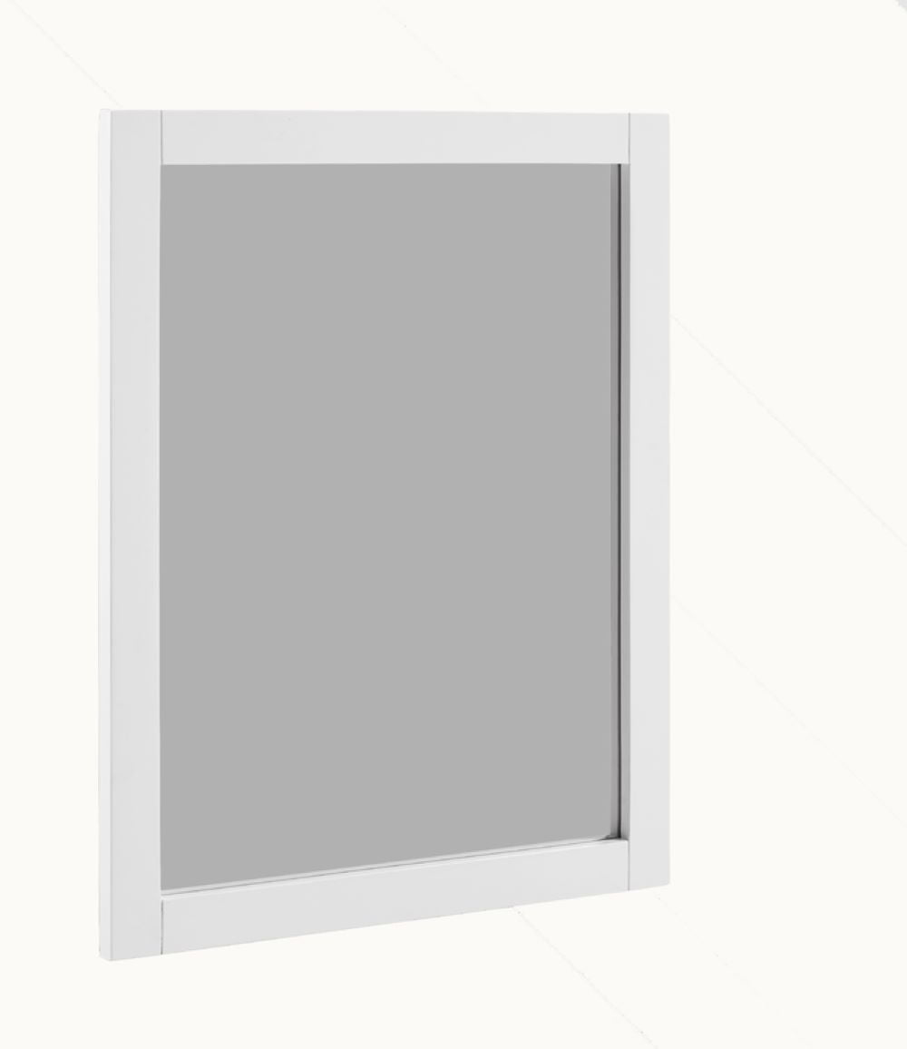 Hardware House Aspen Series 24x30 Vanity Mirror Finish White