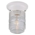 Hardware House White Ceiling Jelly Jar Light