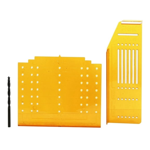 Hardware Knob Handle Pull Drill Mounting Template for Cabinet Doors and Drawers Retail