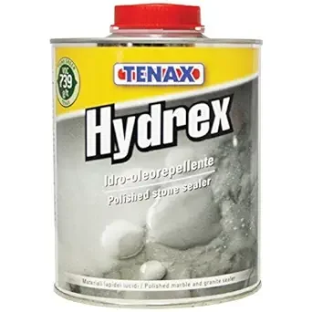 Hardware & Outdoor Tenax Hydrex Impregnator & Sealer, Mineral-based Stone Sealer, Clear, 1 Quart