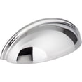 thumbnail image 1 of Hardware Resources 2981PC Florence Cabinet Pull, Polished Chrome, 1 of 3