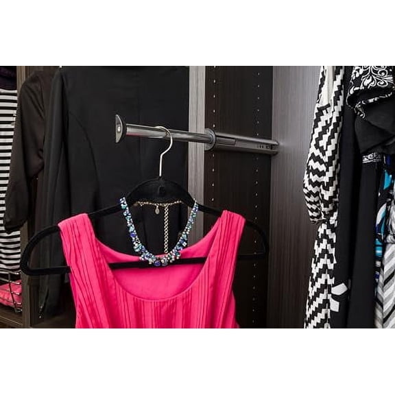 Hardware Resources 355V-PC Telescoping Valet Rod, Polished Chrome