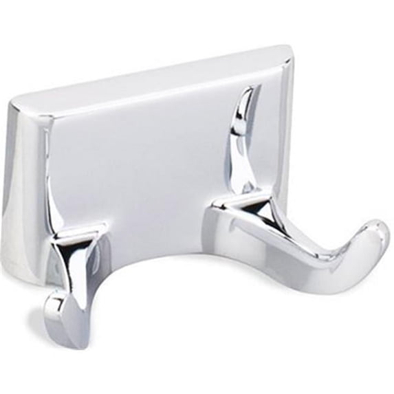 Hardware Resources BHE1-02PC-R Polished Robe Hook, Chrome
