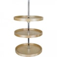thumbnail image 1 of 18" Round Banded Lazy Susan Set, Twist, Lock Adjustable Pole, 1 of 2